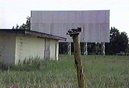 North Drive-In Theatre - Screen And Concession From Darryl Burgess (newer photo)